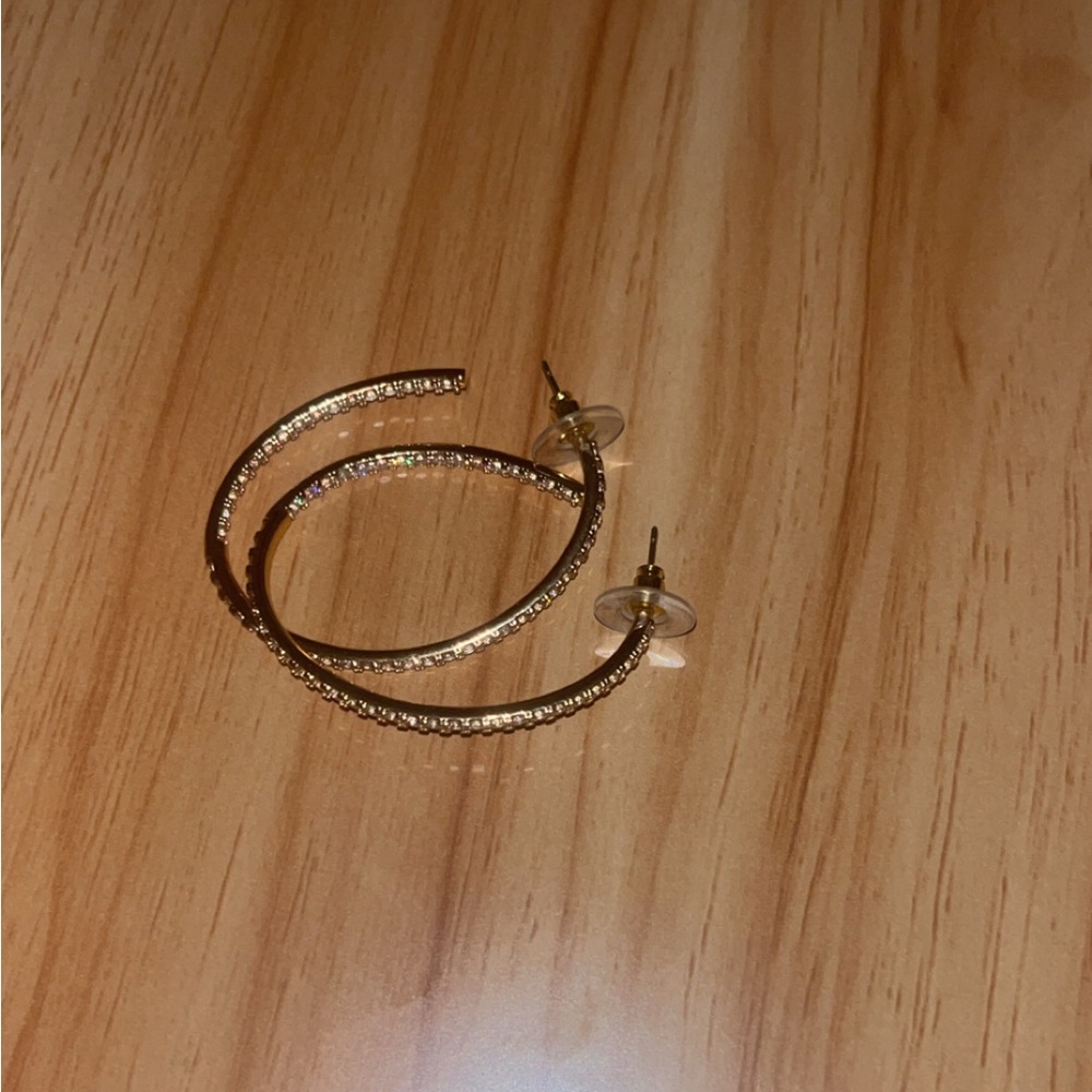 Elegant Gold Hoop Earrings Park Lane Jewlery